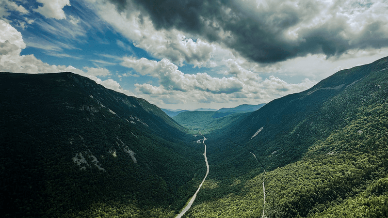 The view from Mount Willard