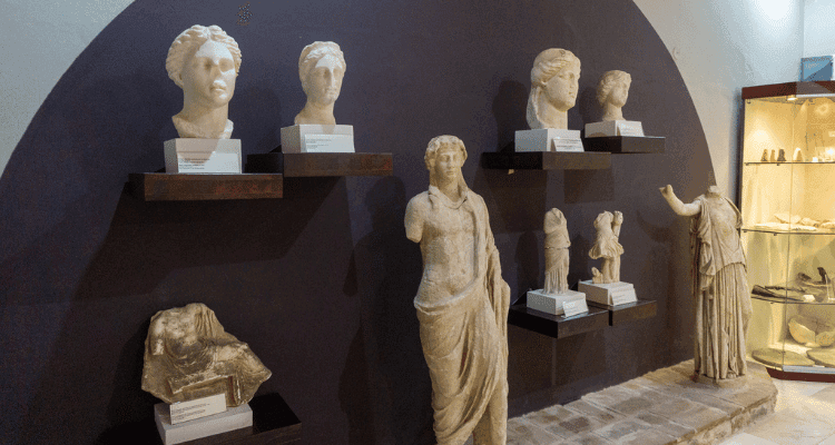 Roman statues in Butrint