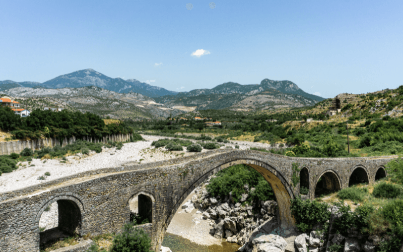 Ottoman bridge in Albania