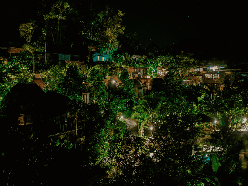 Keemala at night